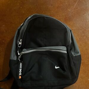 Nike Black and Gray Men's Backpack